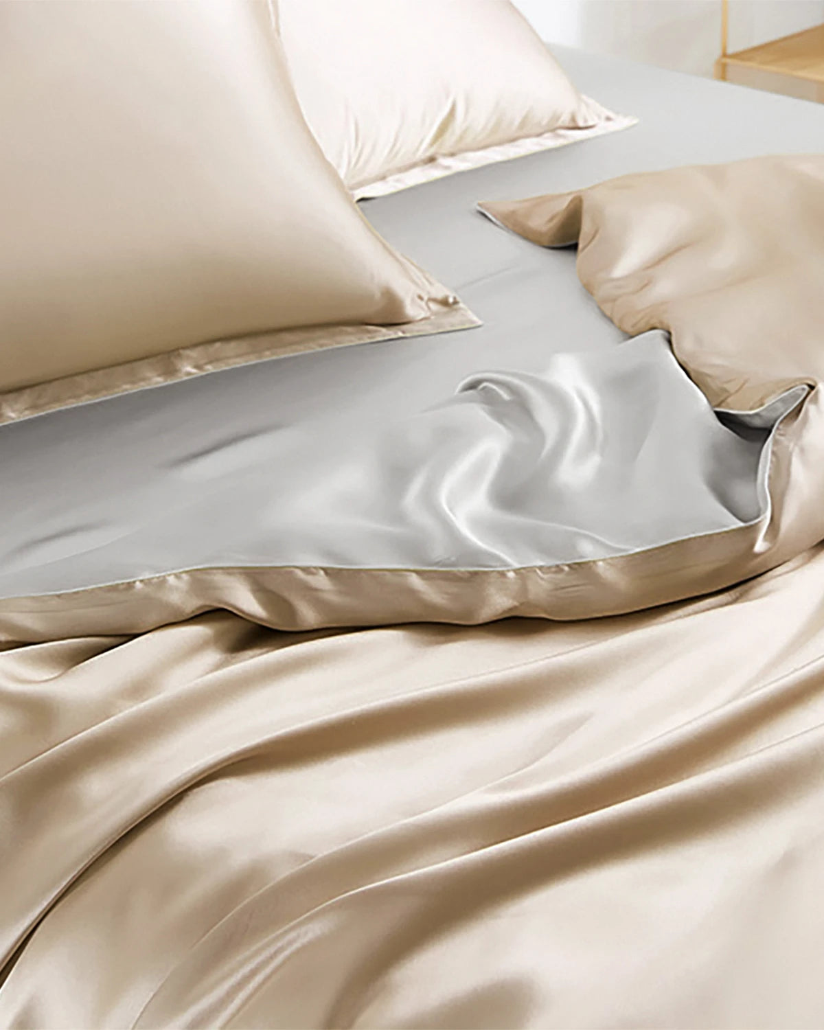 22 Momme Double Color Silk Bed Set 4PCS - DAISYSILK