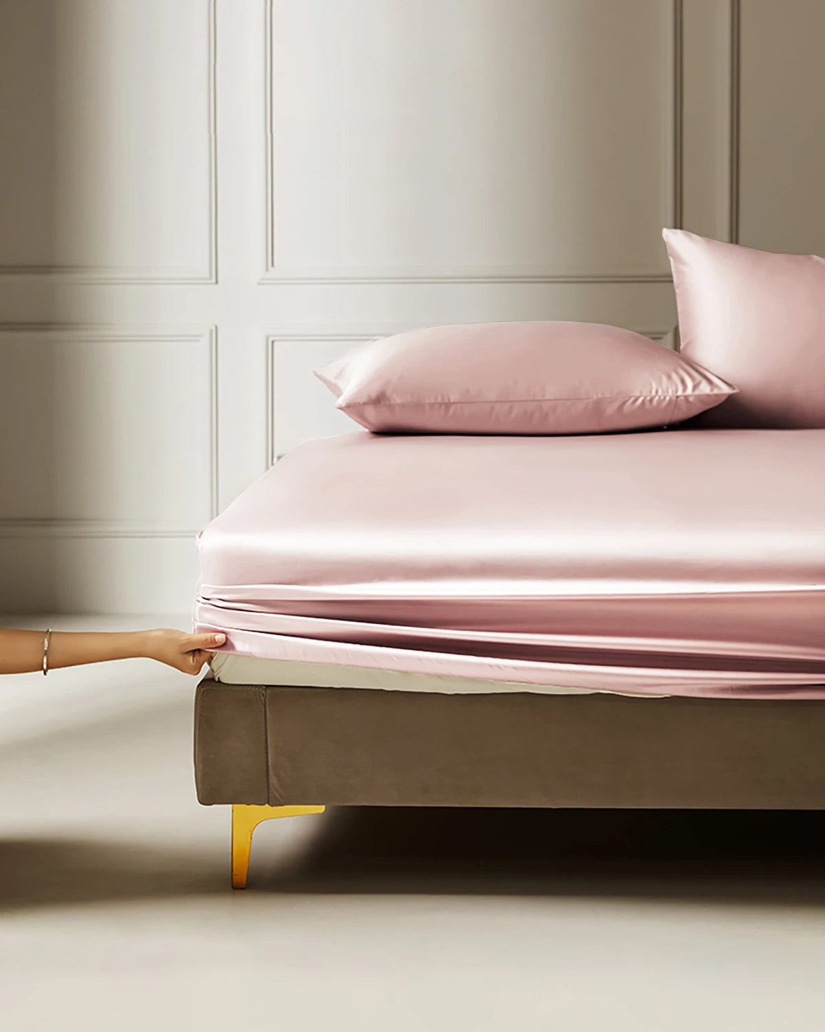 25 Momme 3PCS Silk Fitted Sheet Set - DAISYSILK