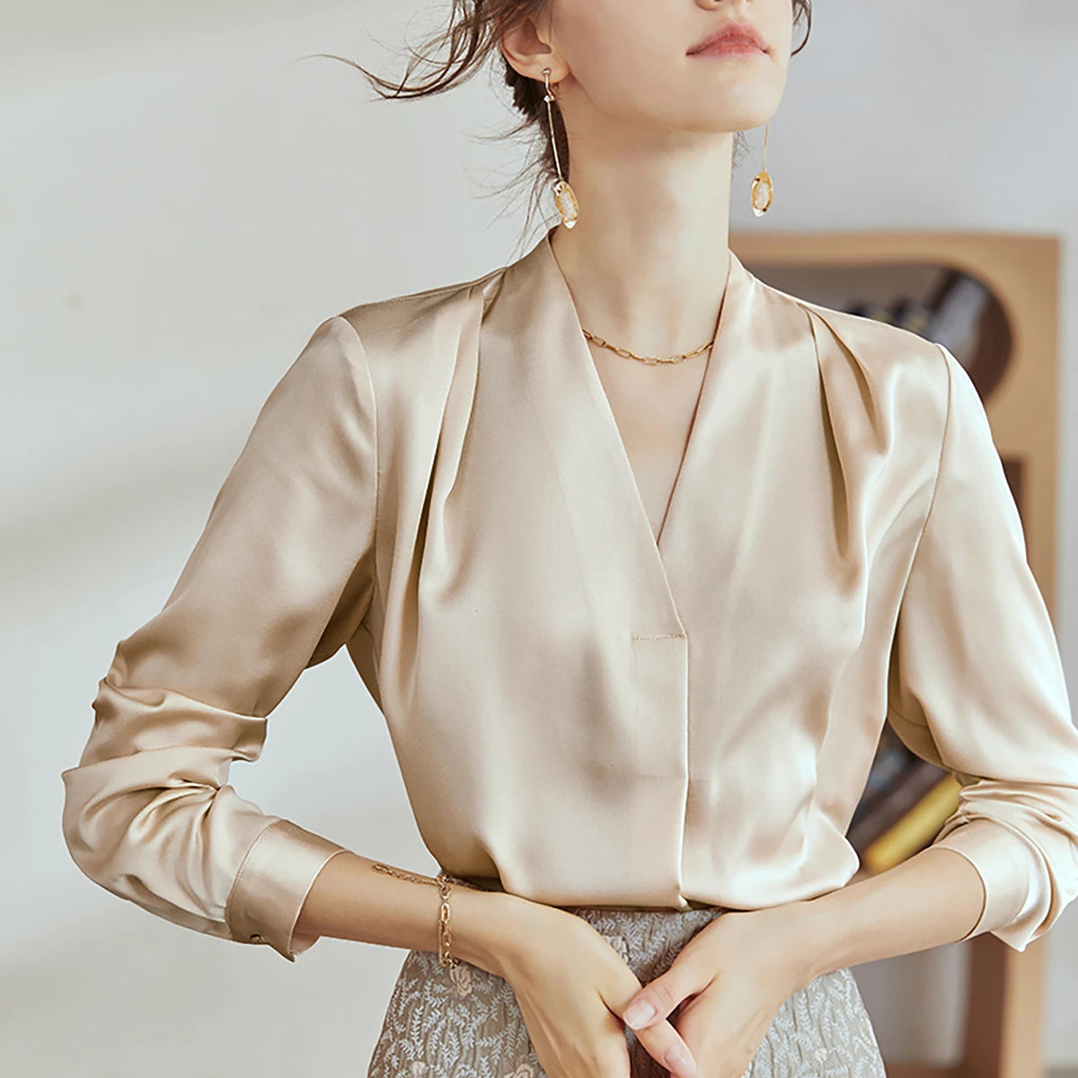 silk dress blouses RAVELLA - Luxury Silk Blouses & Shirts
