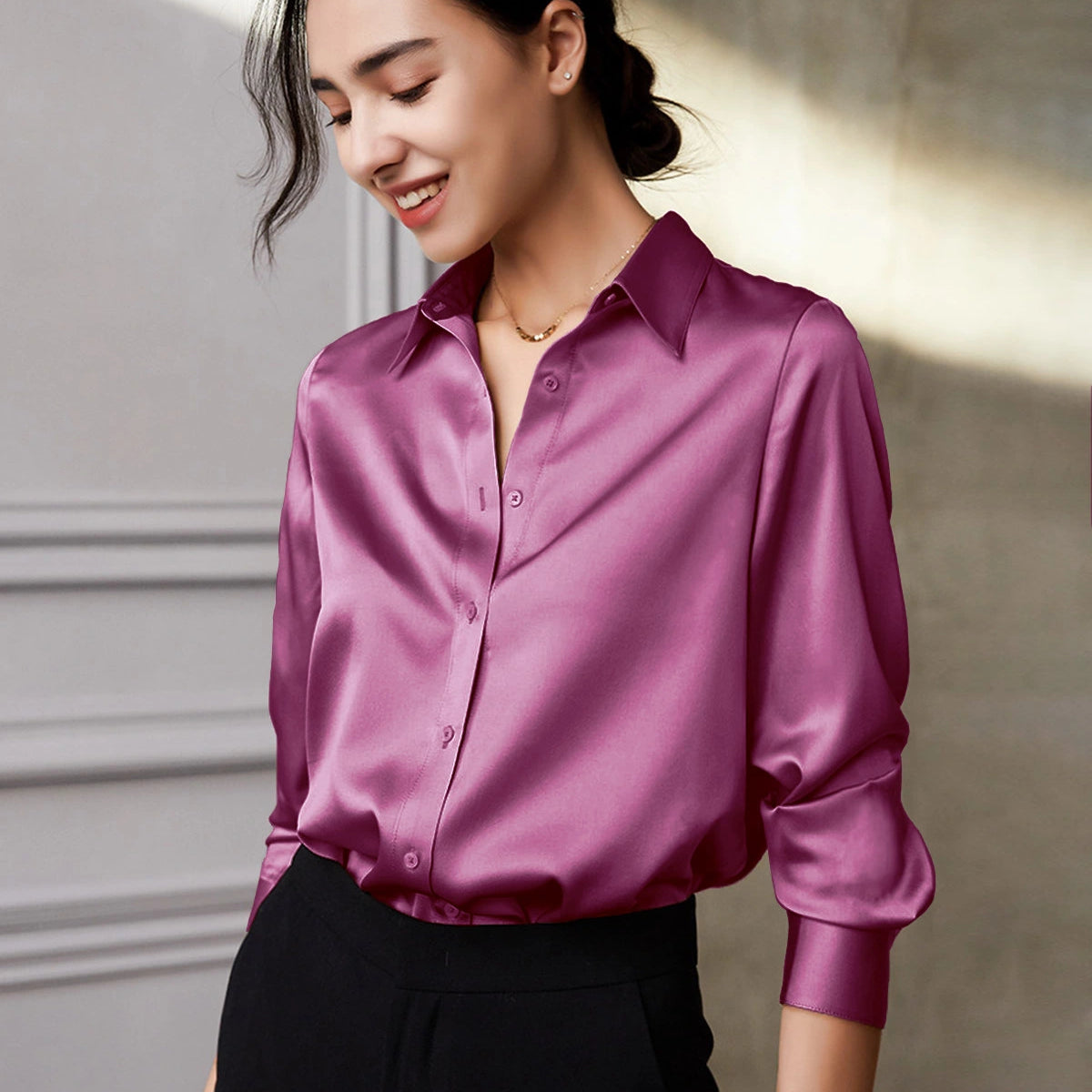 DaisySilk_22_Momme_Silk_Button