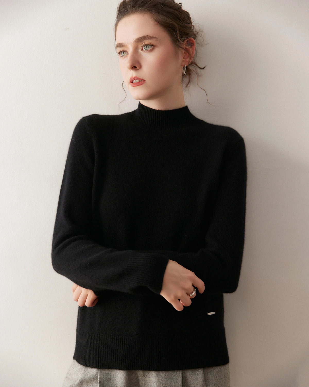 Cozy Women’s Cashmere Pullover Sweater - DAISYSILK