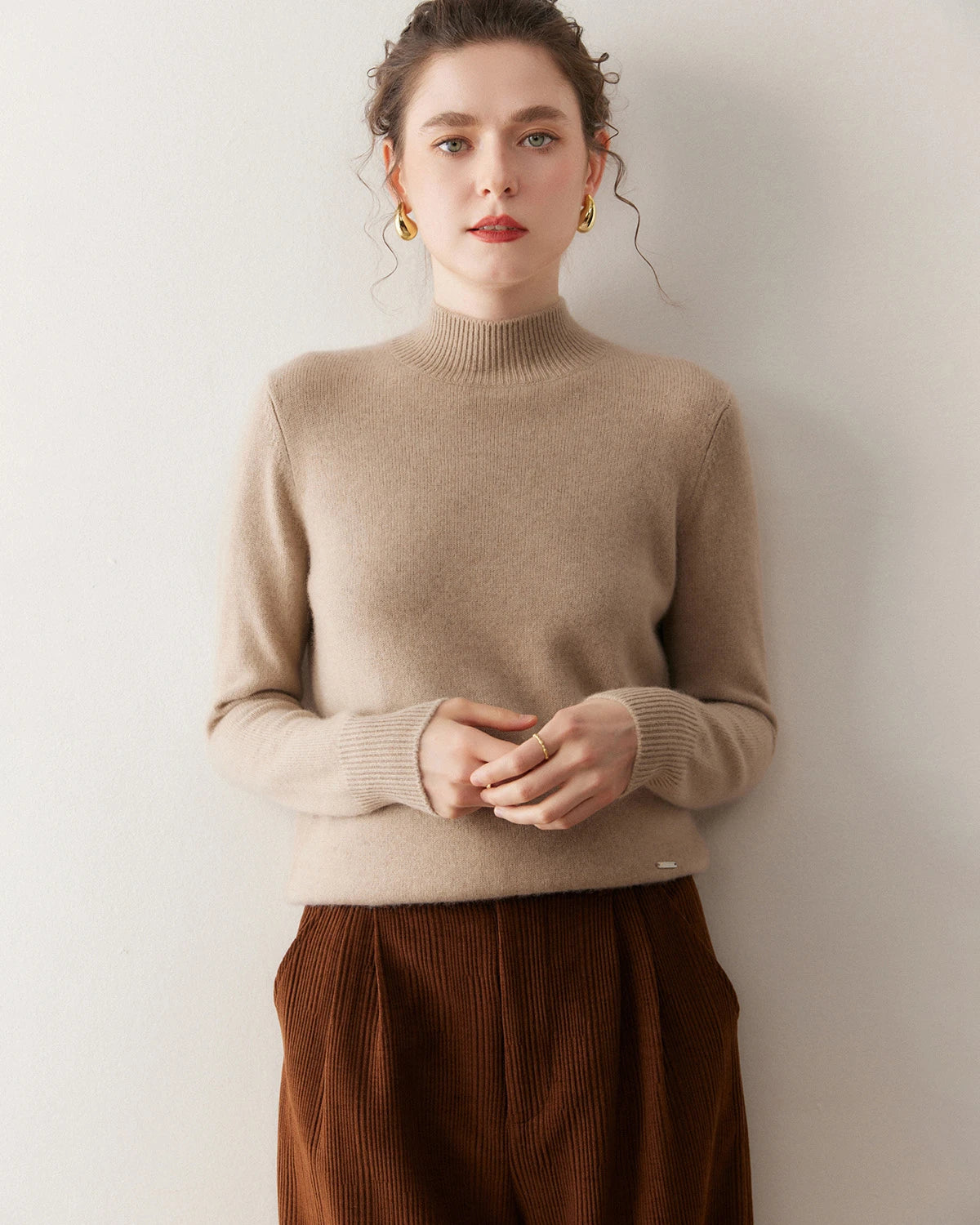 Cozy Women’s Cashmere Pullover Sweater - DAISYSILK