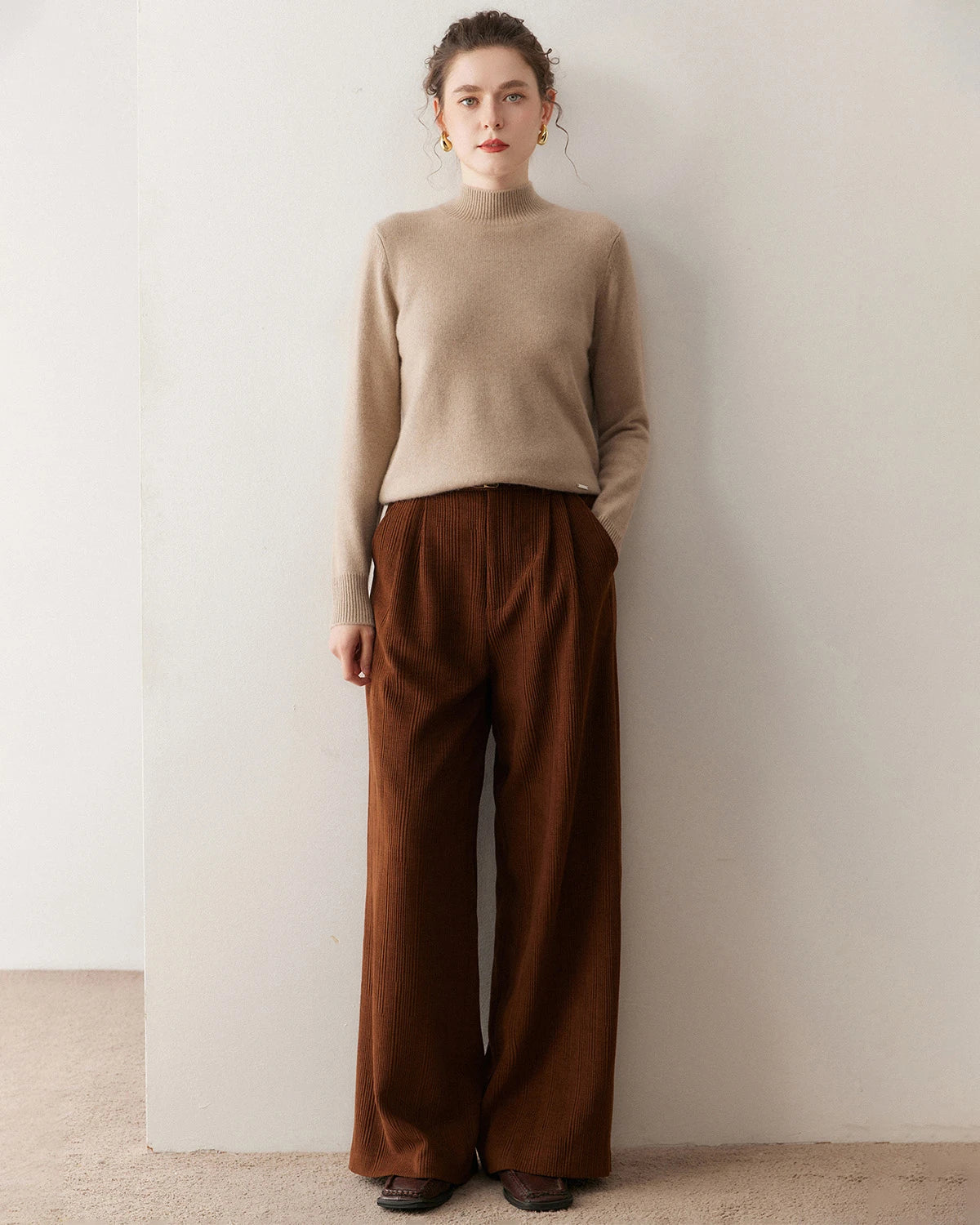 Cozy Women’s Cashmere Pullover Sweater - DAISYSILK