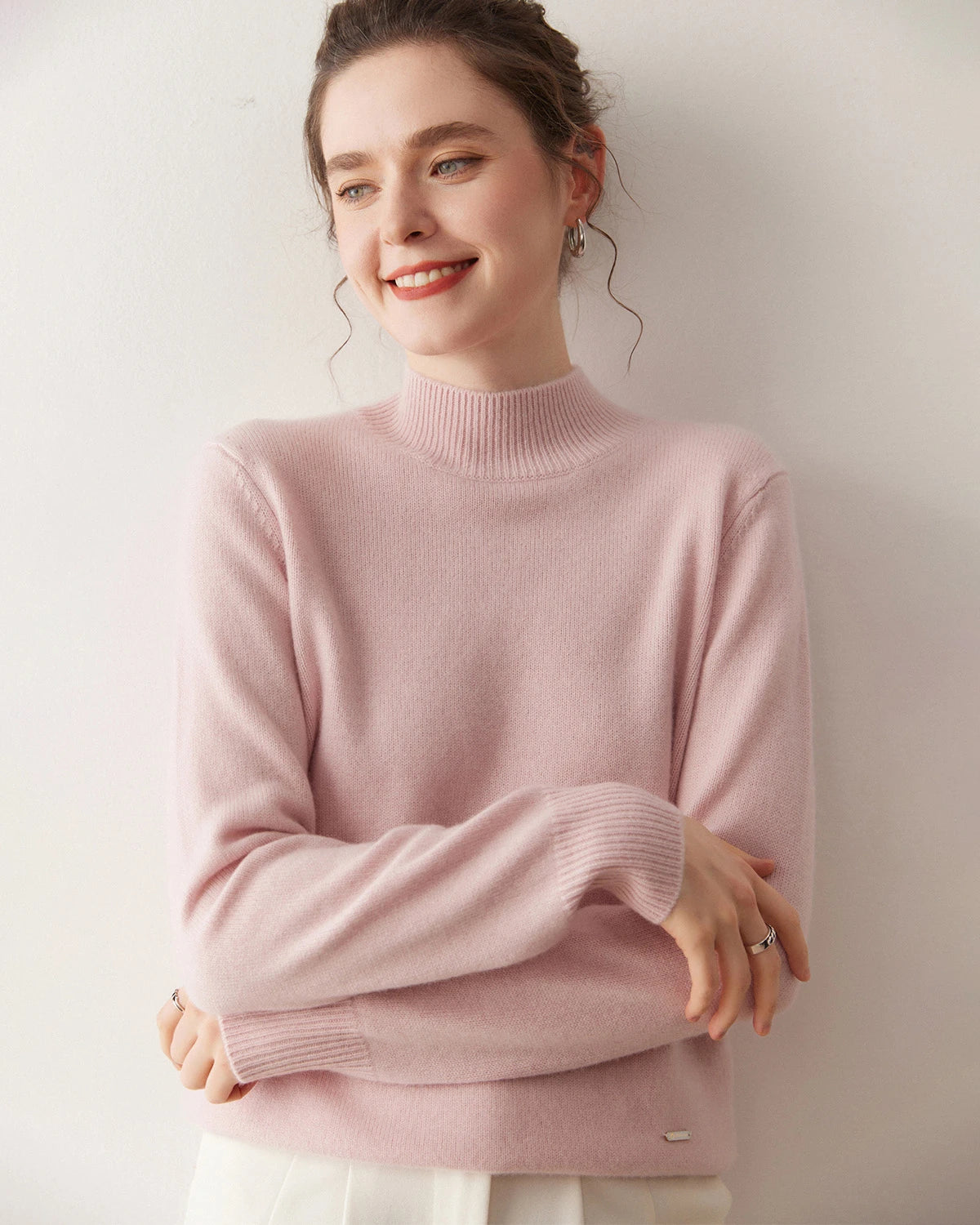 Cozy Women’s Cashmere Pullover Sweater - DAISYSILK