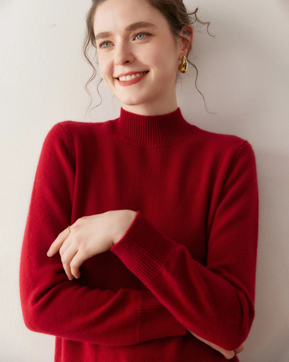 Cozy Women’s Cashmere Pullover Sweater - DAISYSILK