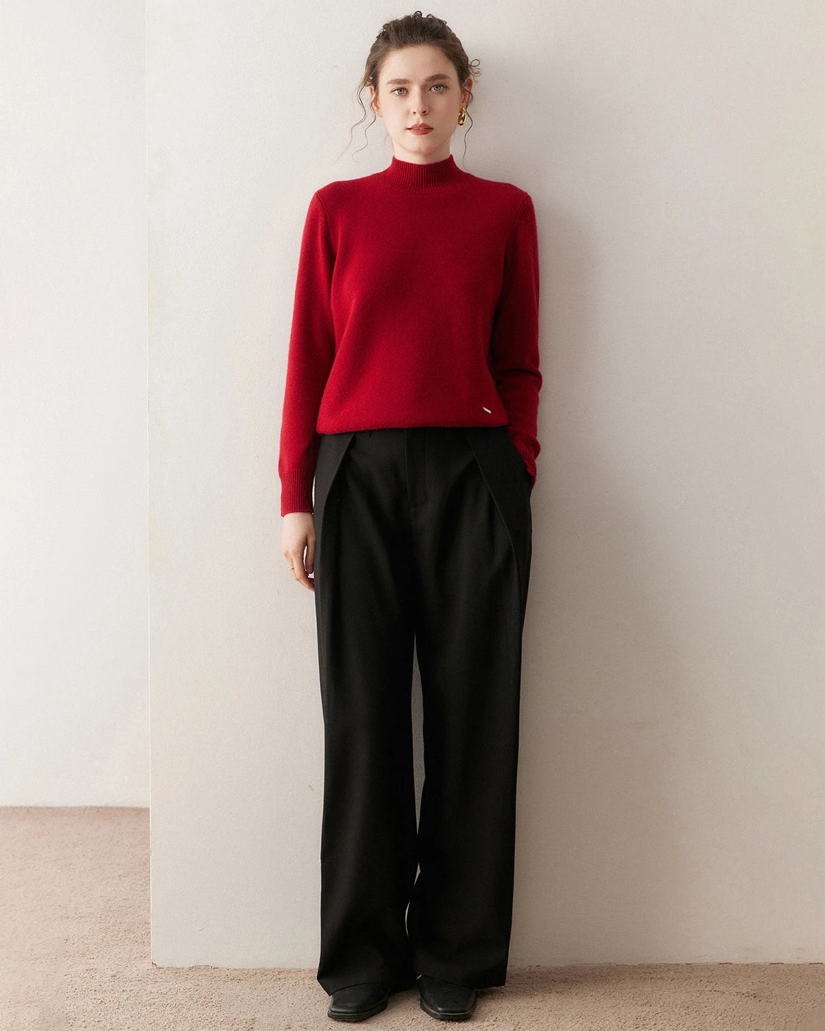 Cozy Women’s Cashmere Pullover Sweater - DAISYSILK