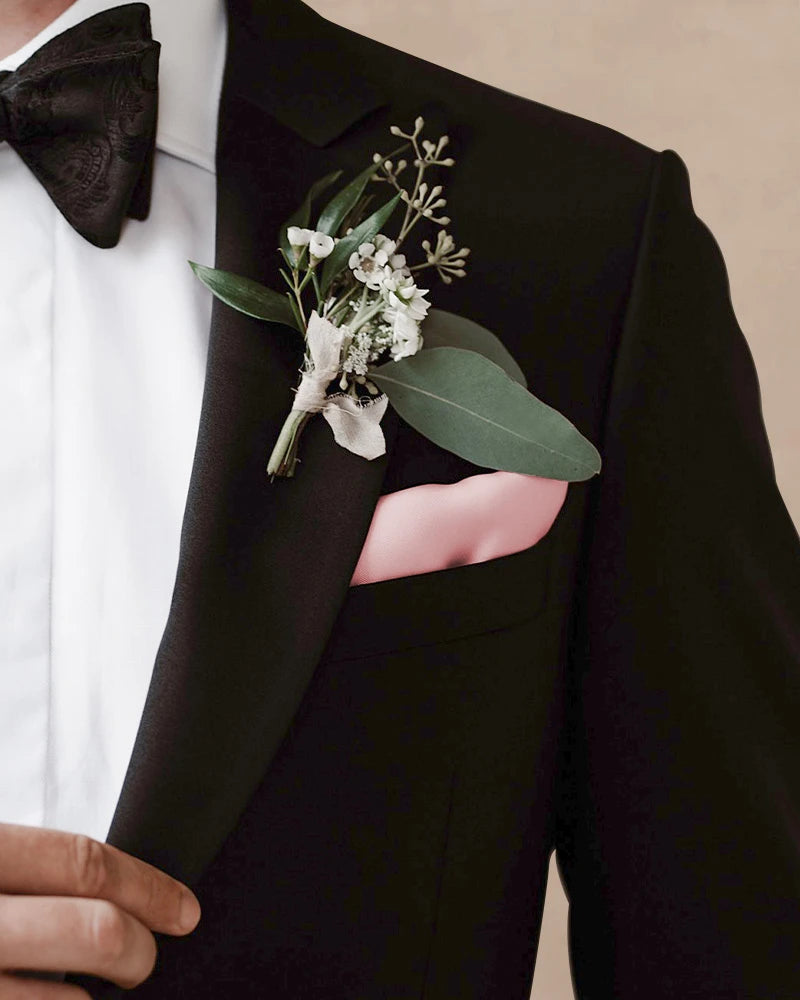 Washable Silk Pocket Square for Suits - DAISYSILK