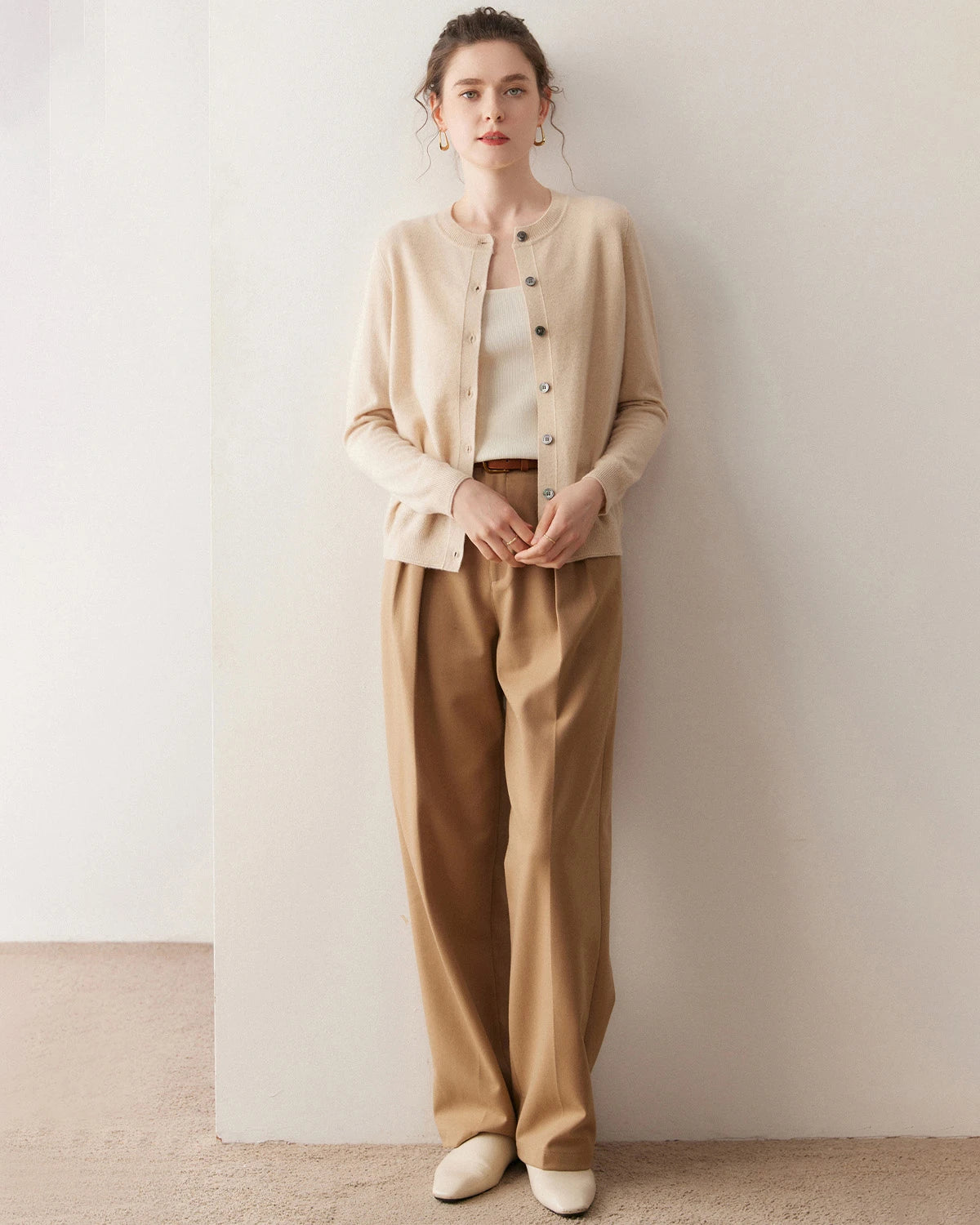 Women’s Lightweight Cashmere Cardigan - DAISYSILK