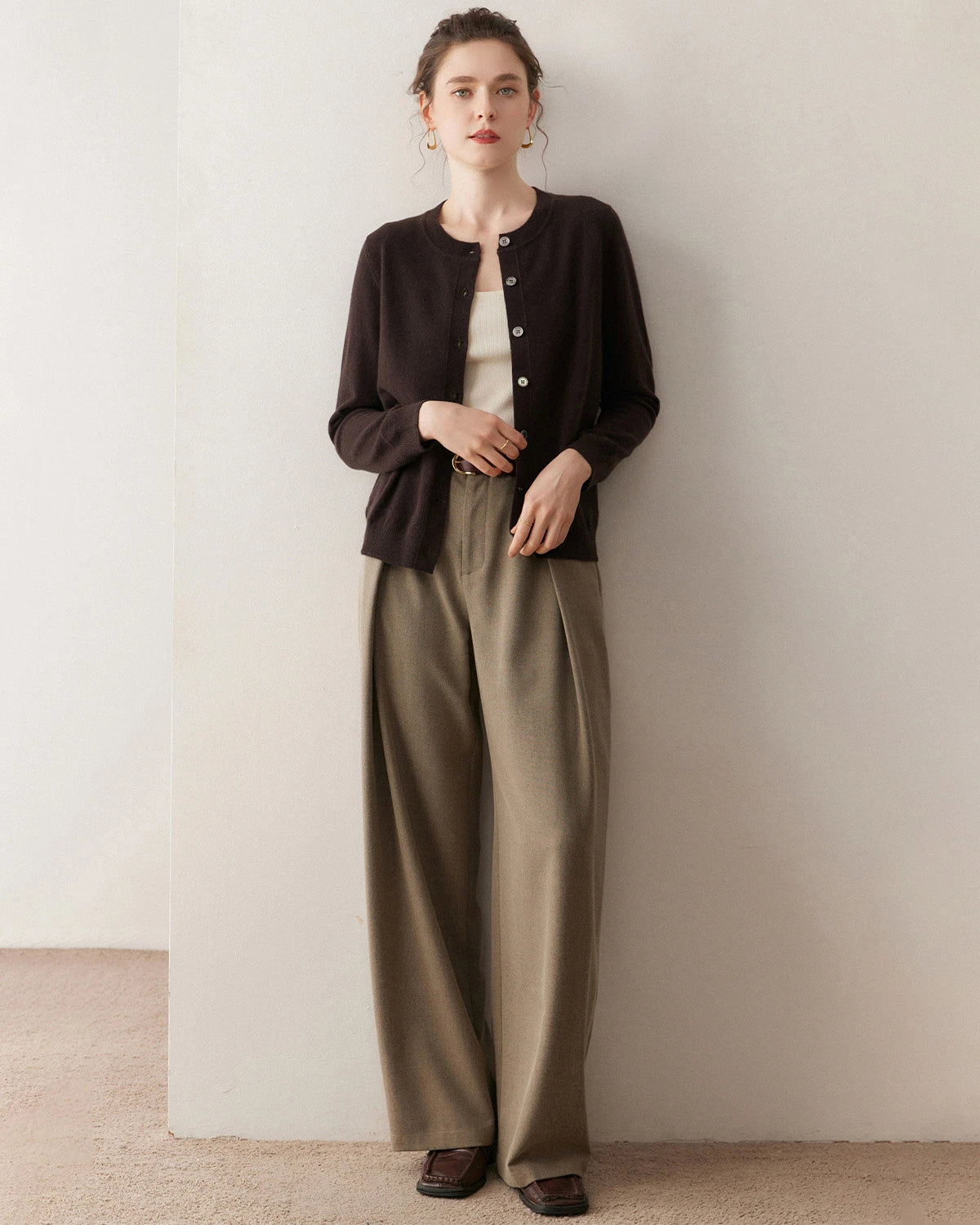 Women’s Lightweight Cashmere Cardigan - DAISYSILK