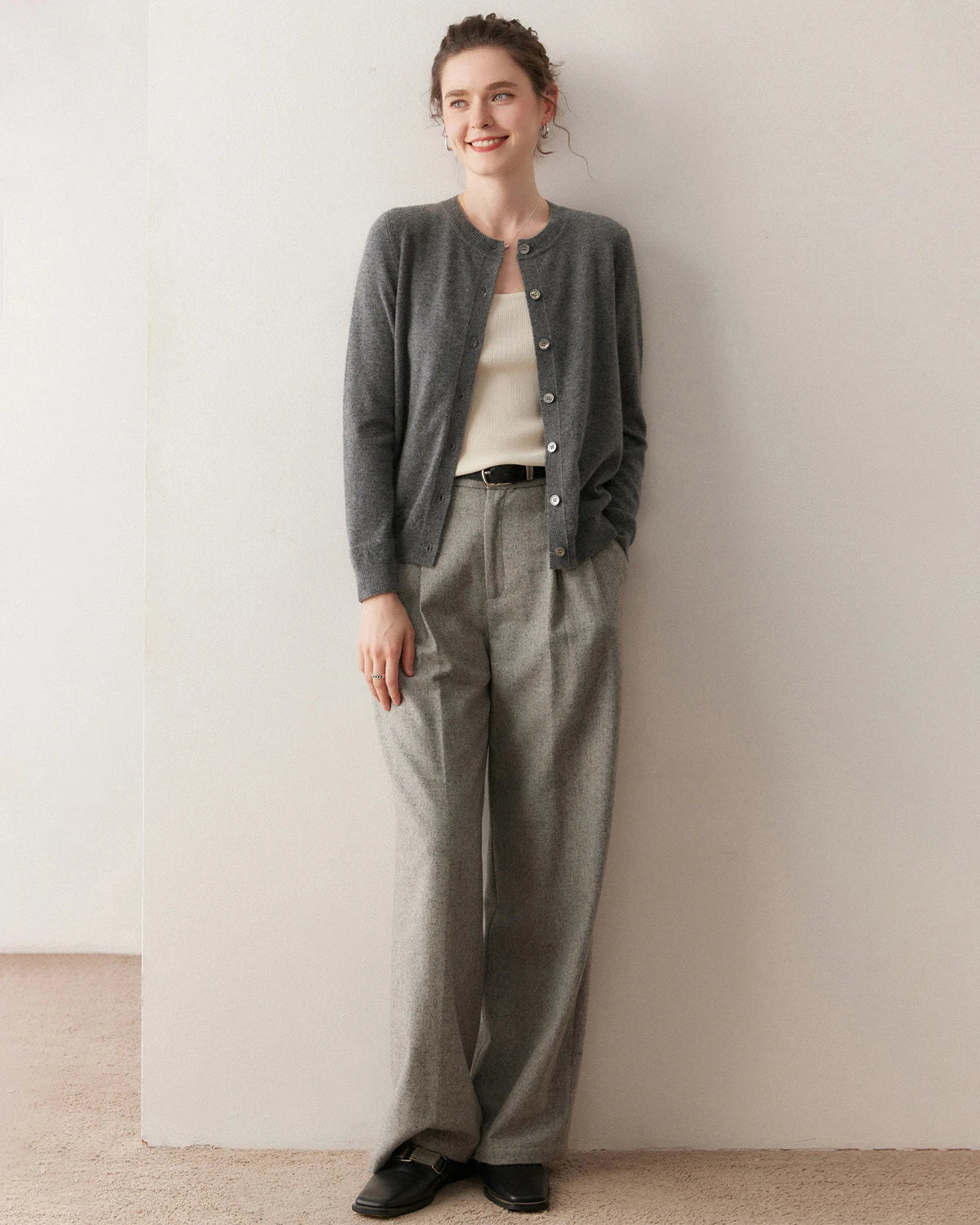 Women’s Lightweight Cashmere Cardigan - DAISYSILK