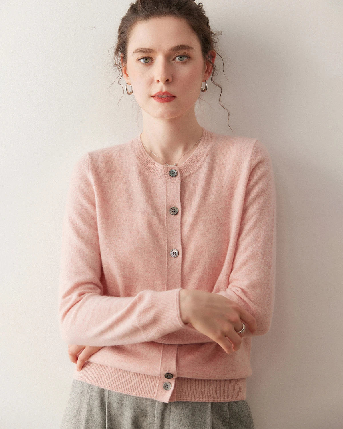 Women’s Lightweight Cashmere Cardigan - DAISYSILK