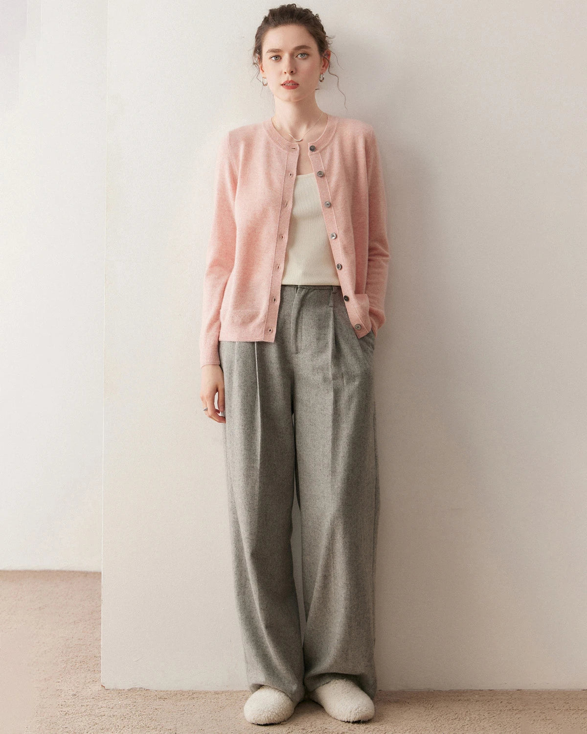 Women’s Lightweight Cashmere Cardigan - DAISYSILK