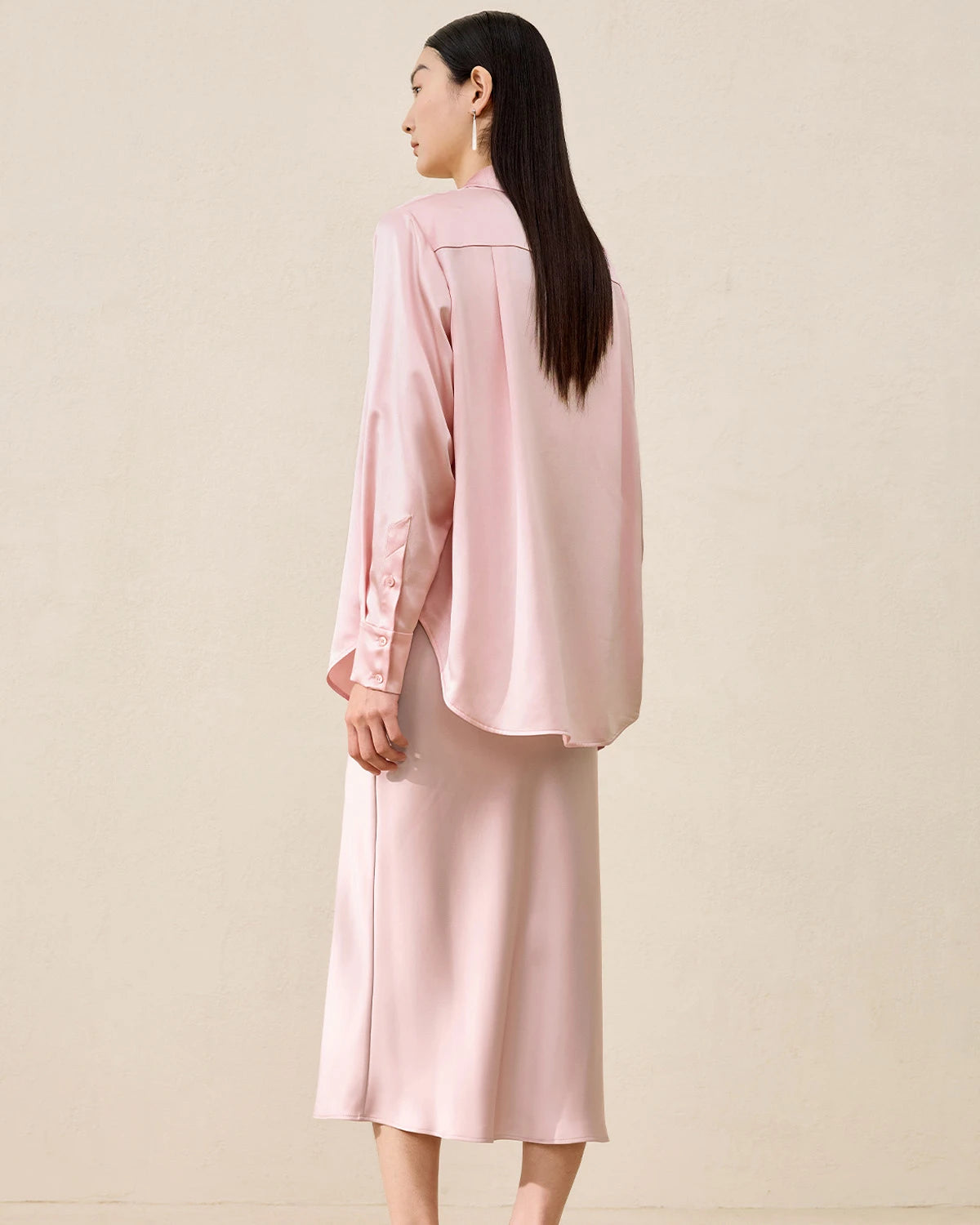 Women's Washable Silk Blouse Basic Style - DAISYSILK