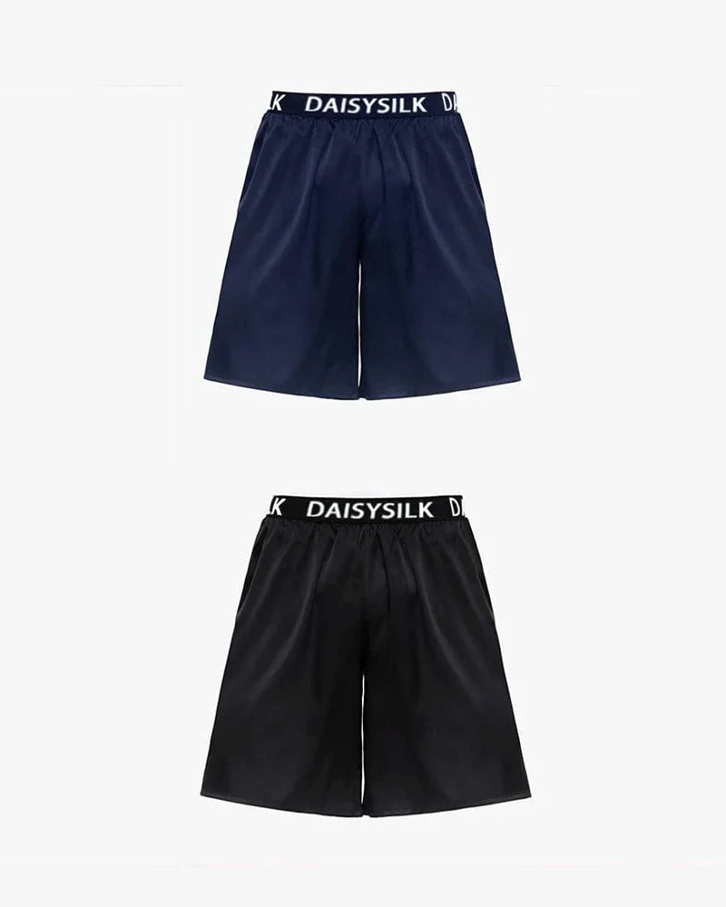 Daisysilk Print Silk Men Shorts Boxers - DAISYSILK