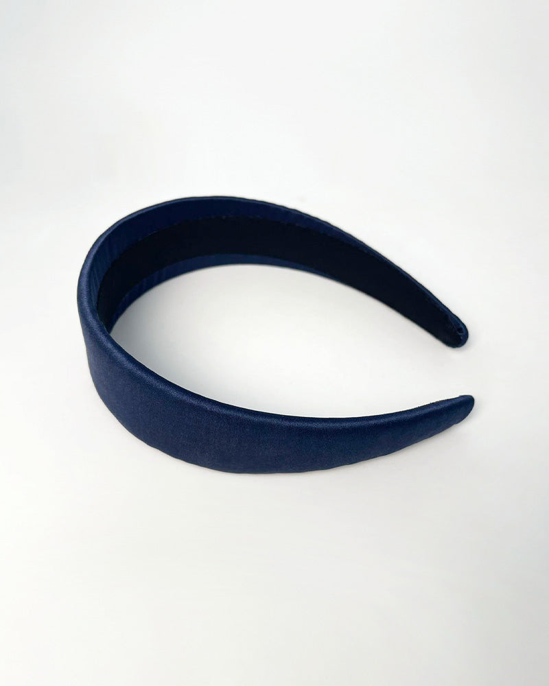 Silk 4cm Wide Border Hairband - DAISYSILK