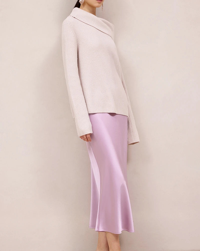 22 Momme Silk Maxi Skirt - DAISYSILK