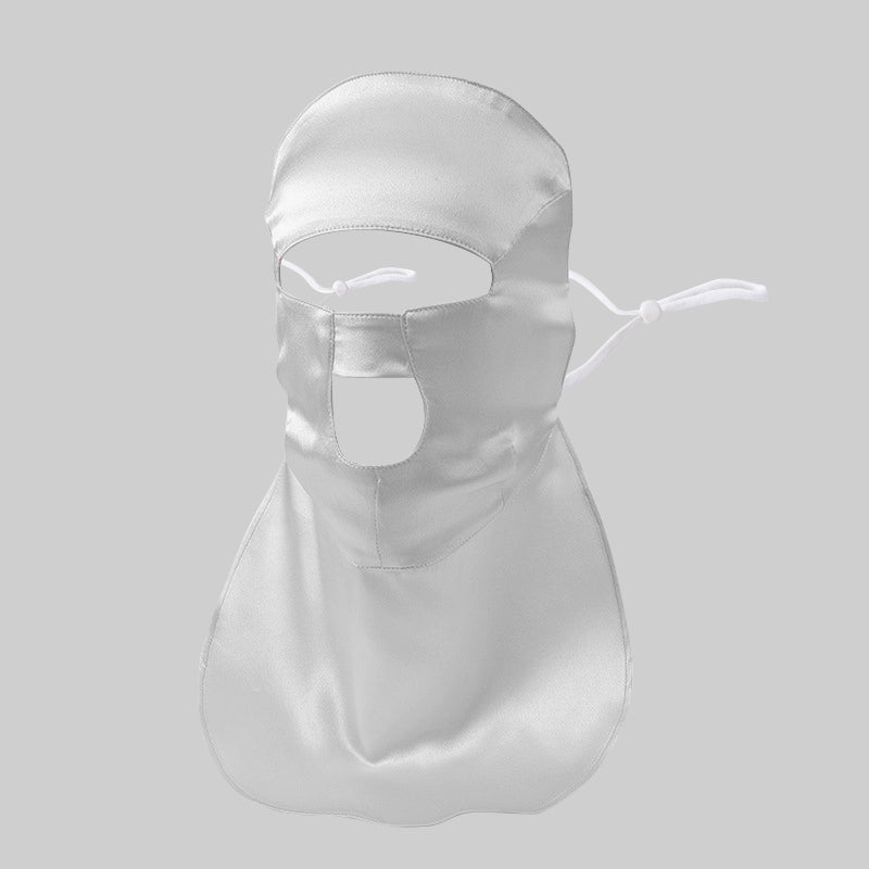 19 Momme Double Face Neck Protection UV Sunscreen Mask - DAISYSILK