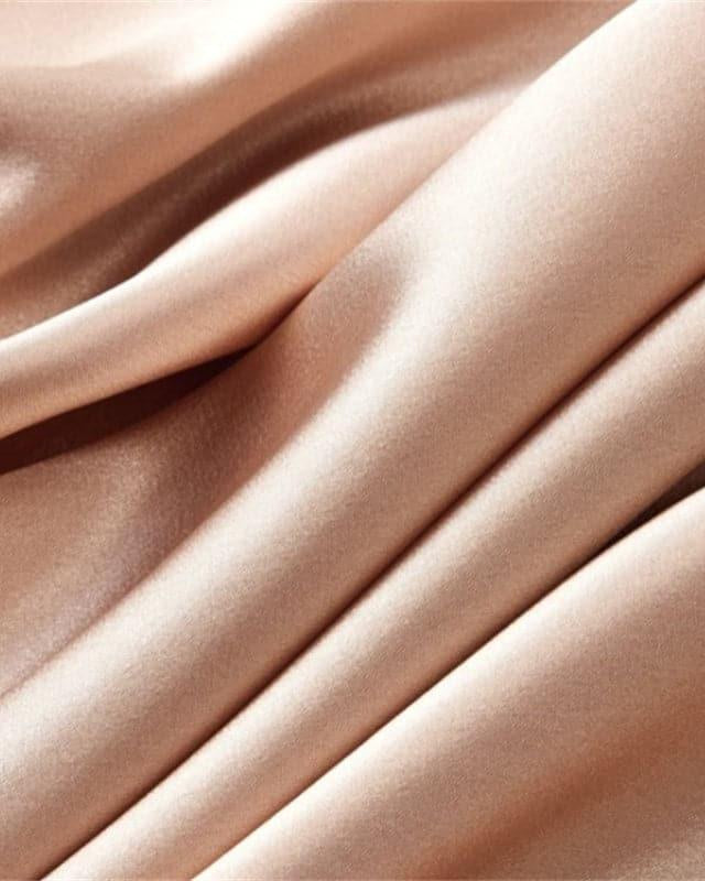 Zippered Single Sided Silk Pillowcase, Pink