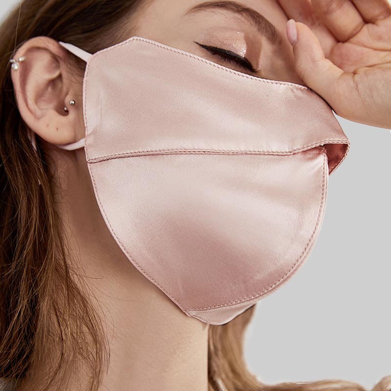 100% Silk Eye Corner Protect Mask Sunscreen - DAISYSILK