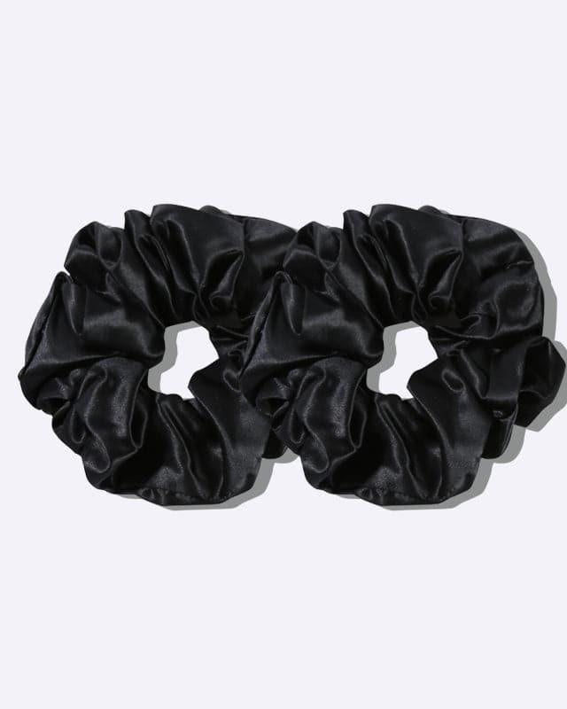22 Momme Large Silk Hair Scrunchies 2PCS - DAISYSILK