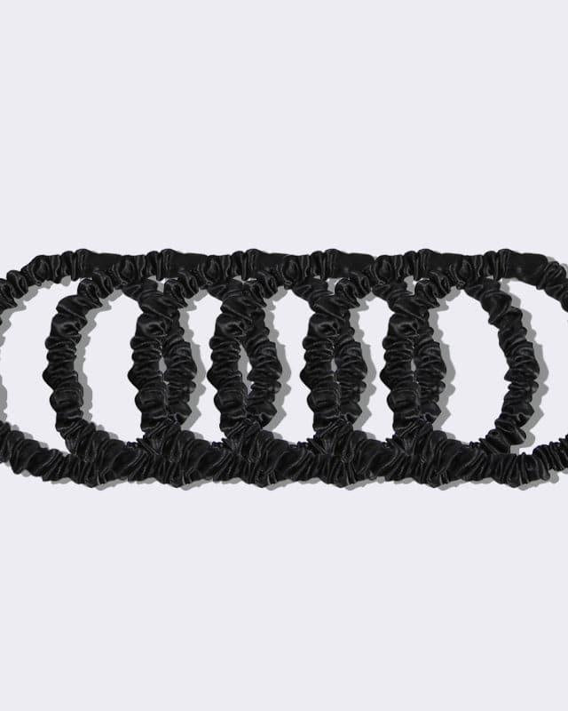 22 Momme Silk Mini Scrunchies 6PCS - DAISYSILK