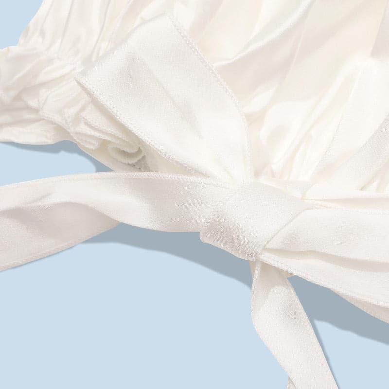 Elastic Adjustable Silk Sleep Cap - DAISYSILK