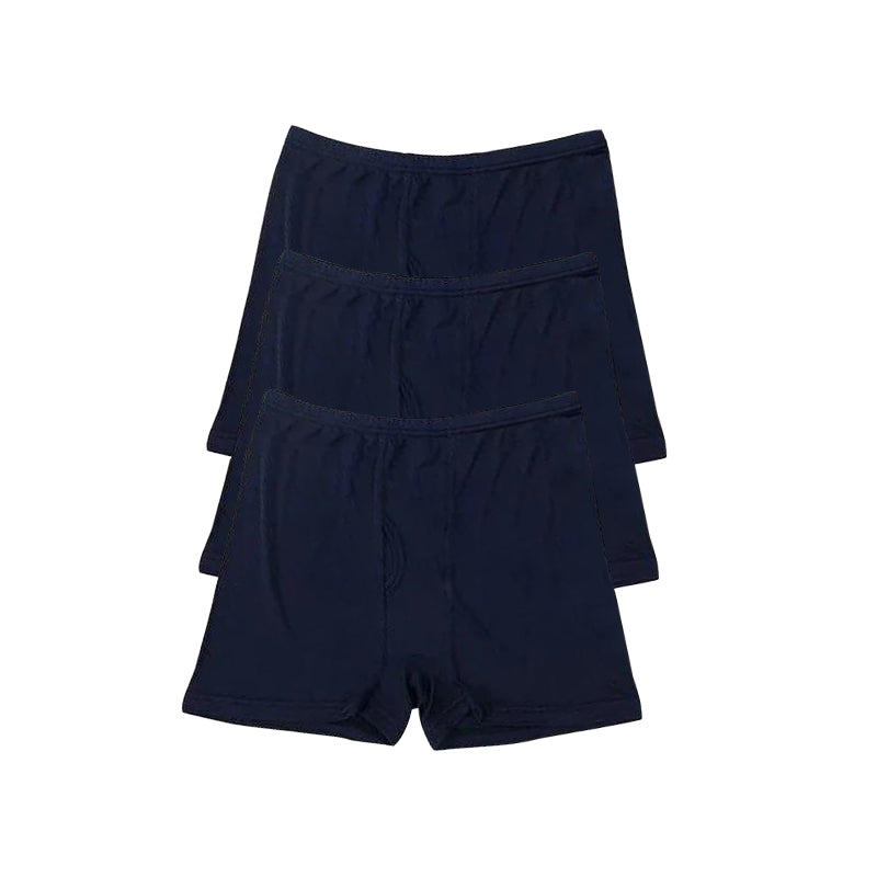 3 Pcs Large Elasticity Knit Soft Silk Boxer Shorts - DAISYSILK