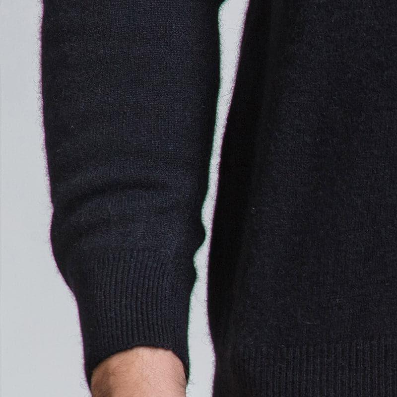 Men's Cashmere Turtleneck Sweater - DAISYSILK