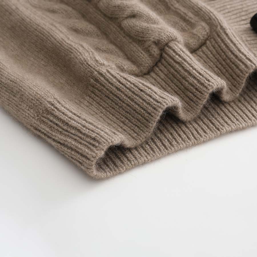 Cashmere Medium Length Cardigan - DAISYSILK