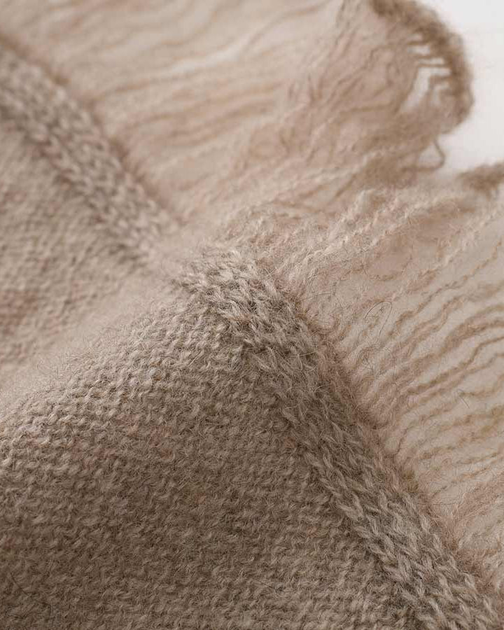 Cashmere Tippet Scarf, Brown