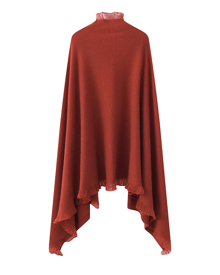 Cashmere Tippet Scarf, Red