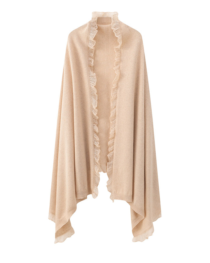 Cashmere Tippet Scarf, Beige