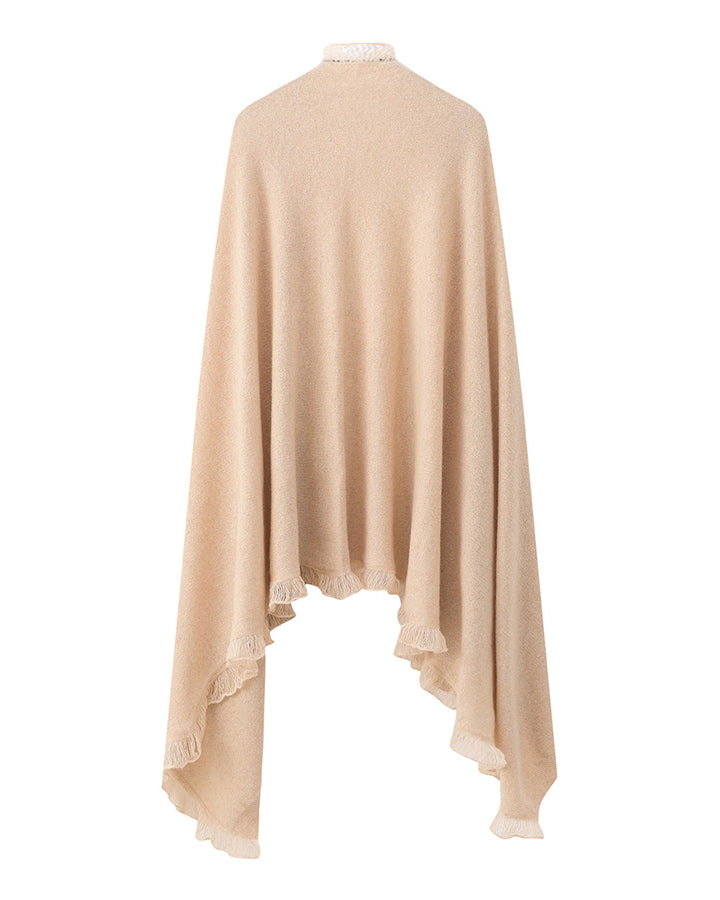 Cashmere Tippet Scarf, Beige