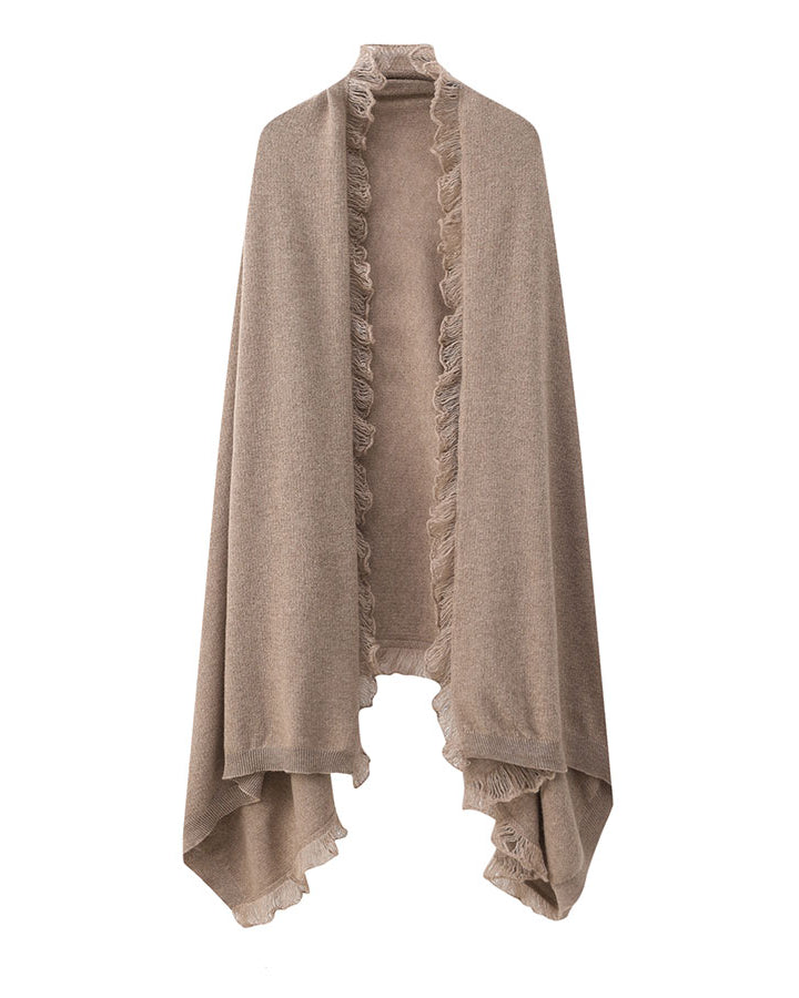 Cashmere Tippet Scarf, Brown