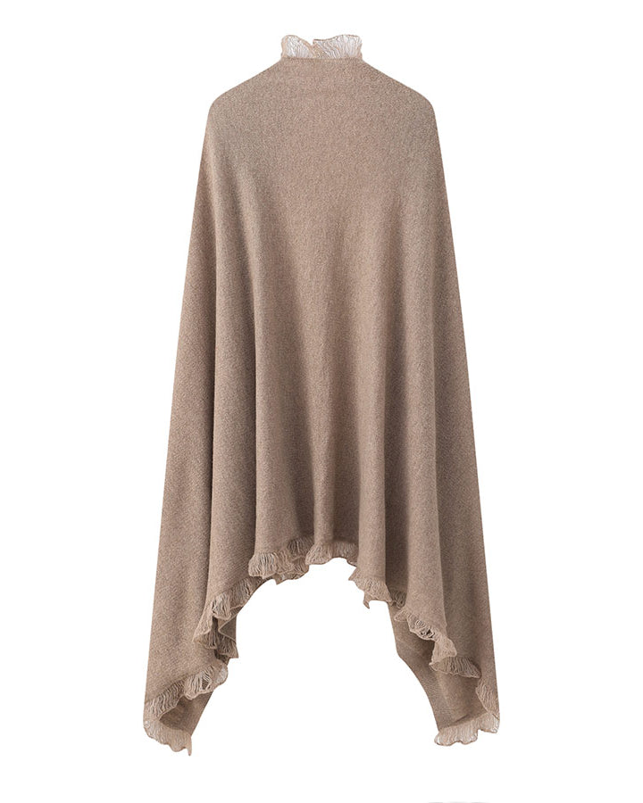 Cashmere Tippet Scarf, Brown