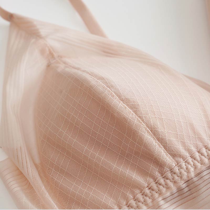 Concise Lace Comfy Silk Bralette Bra - DAISYSILK