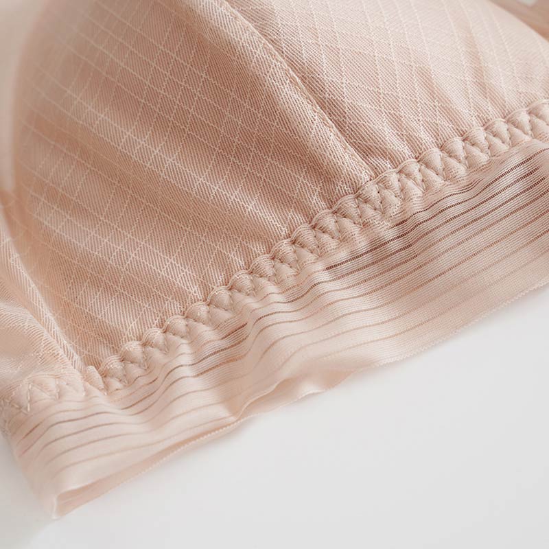 Concise Lace Comfy Silk Bralette Bra - DAISYSILK