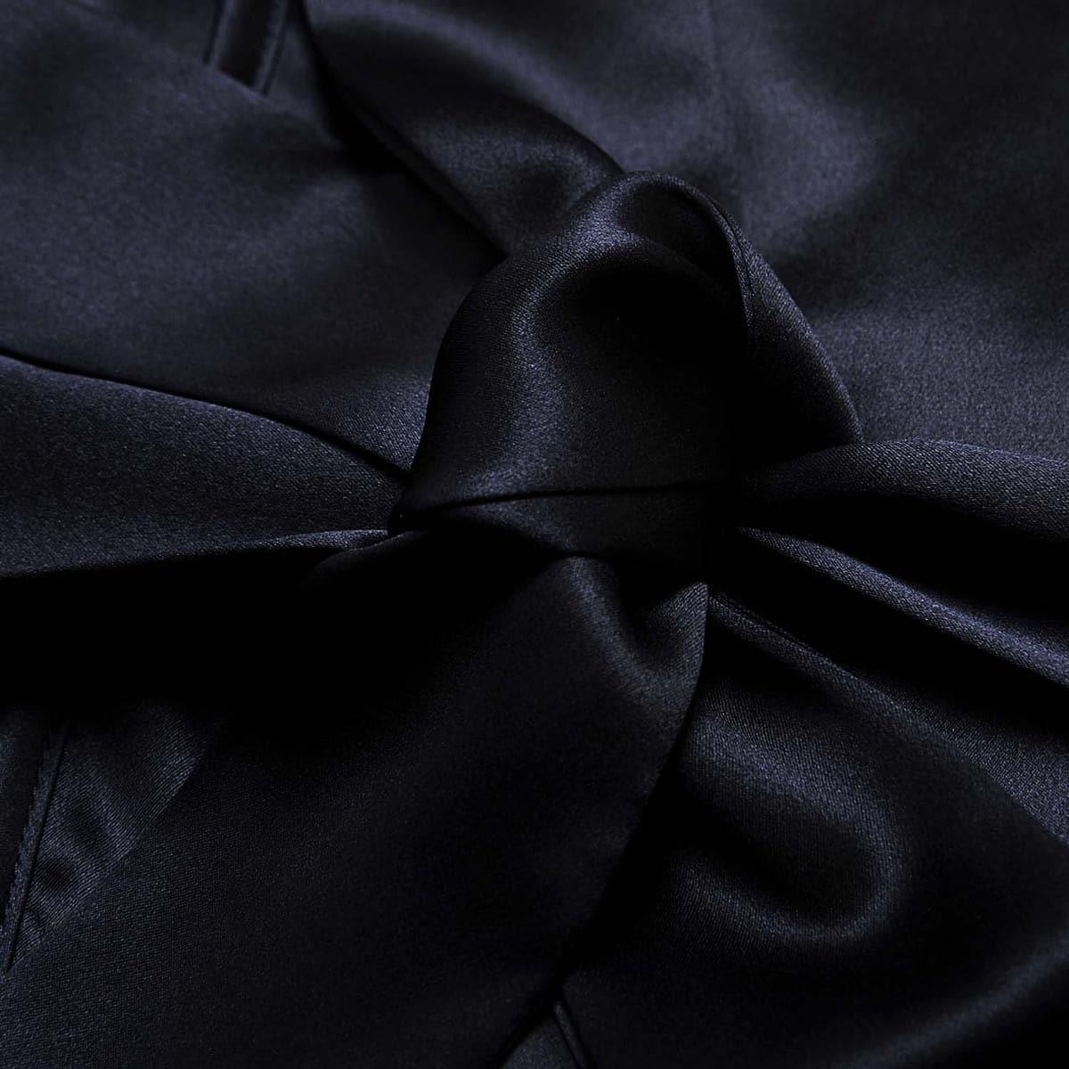 Double Side Wear Sleep Robe Men Pajamas, Navy