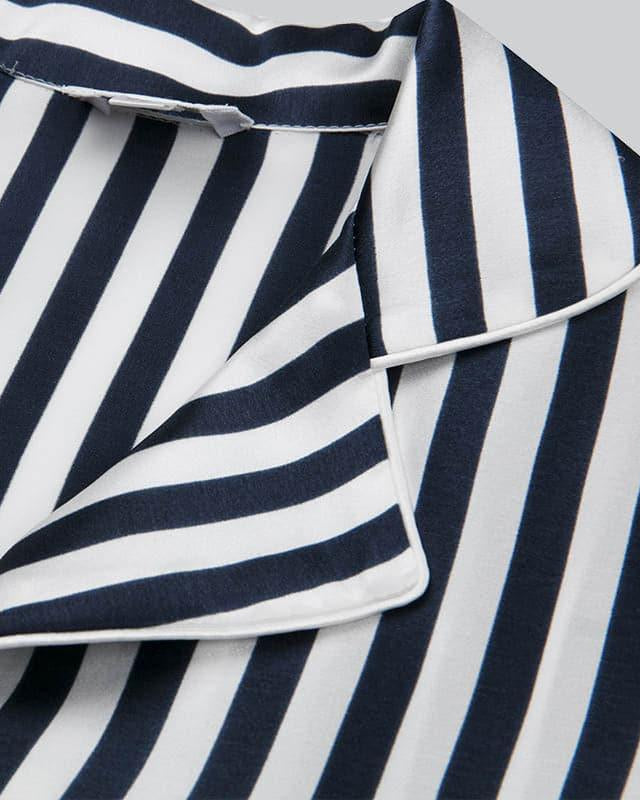 Kid's Stripe Silk Pajama Set - DAISYSILK