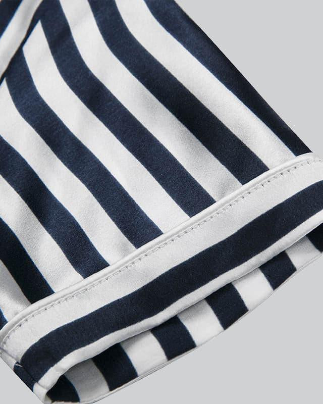 Kid's Stripe Silk Pajama Set - DAISYSILK