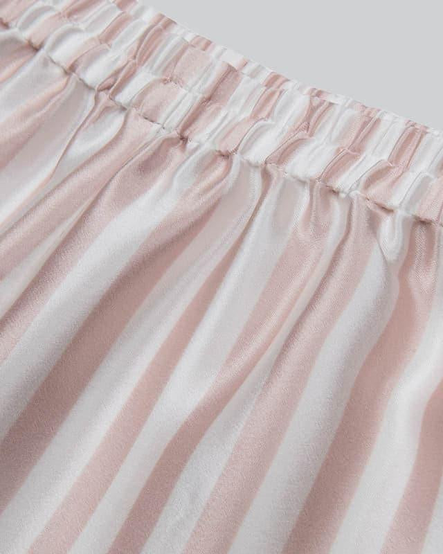 Kid's Stripe Silk Pajama Set - DAISYSILK