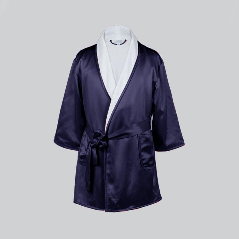 Kids Silk and Velvet Reversible Robe for Winter - DAISYSILK