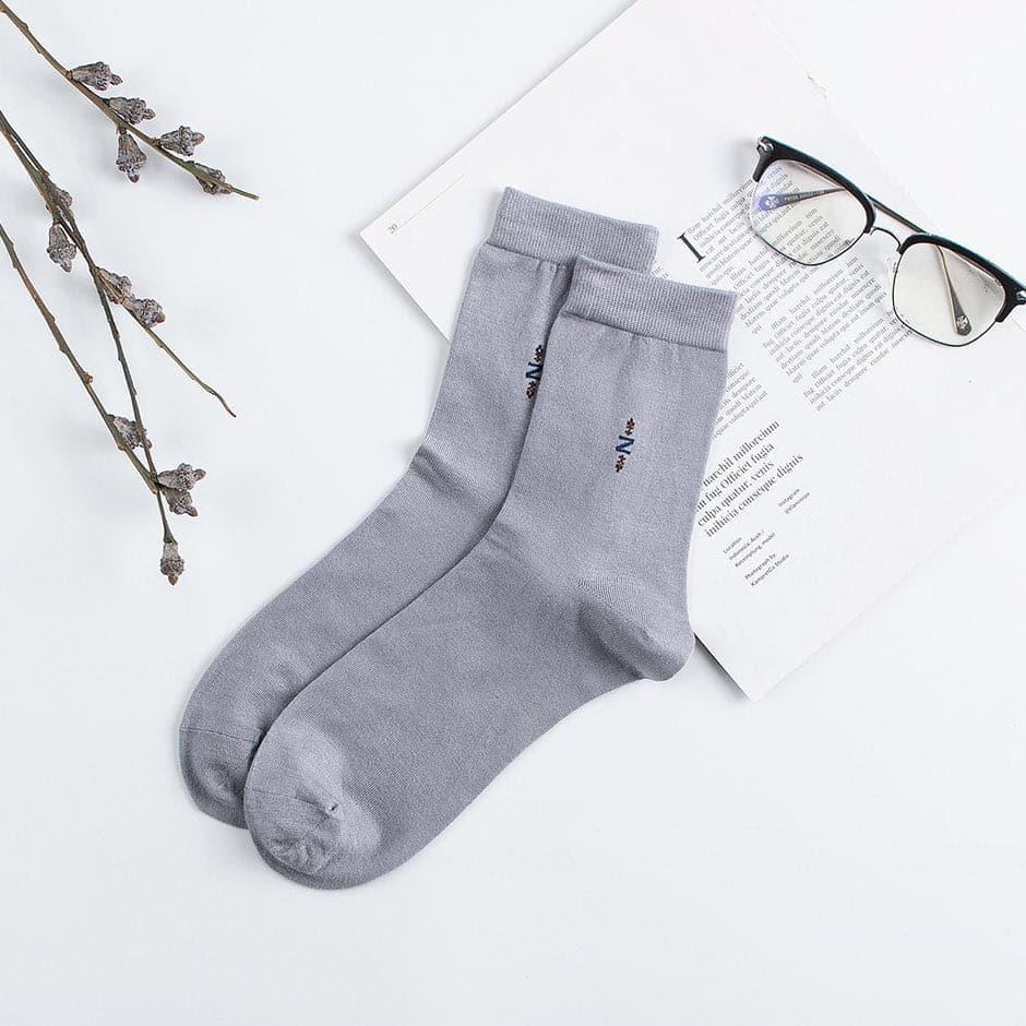 Mesh Knit Skin-friendly Men's Silk Socks - DAISYSILK
