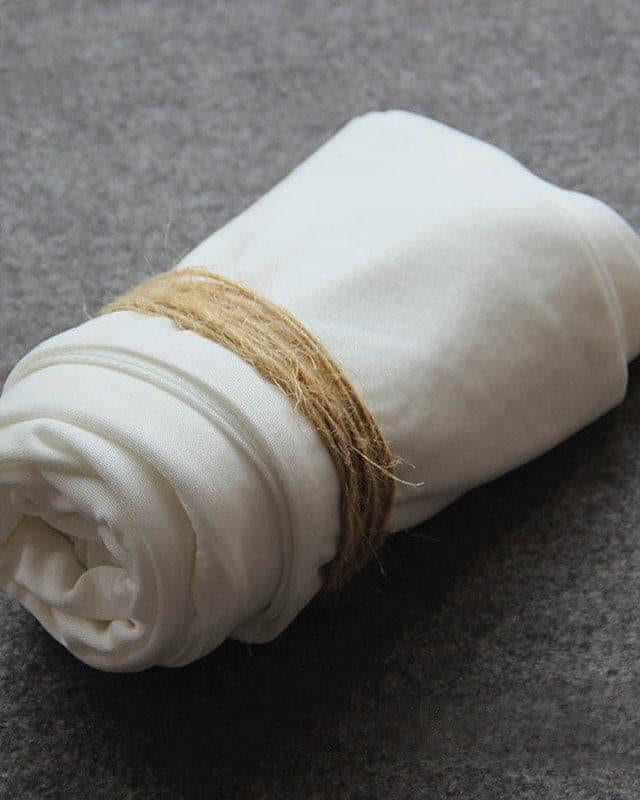 Mulberry Silk Long Thermal Underwear Set for Women Ivory