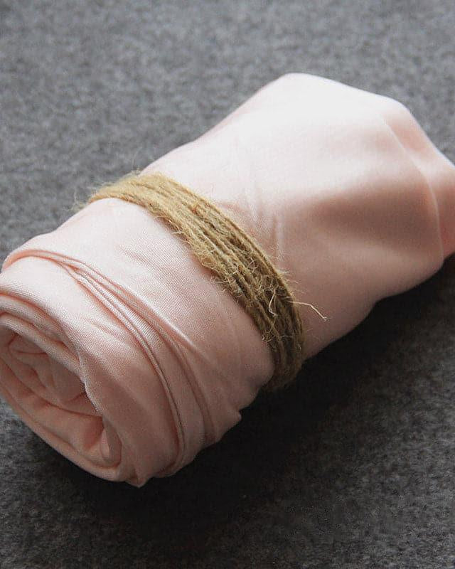 Mulberry Silk Long Thermal Underwear Set for Women Light Pink