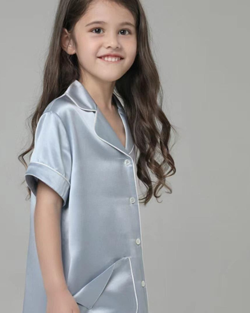 Silk Blouse Nightdress For Girl - DAISYSILK