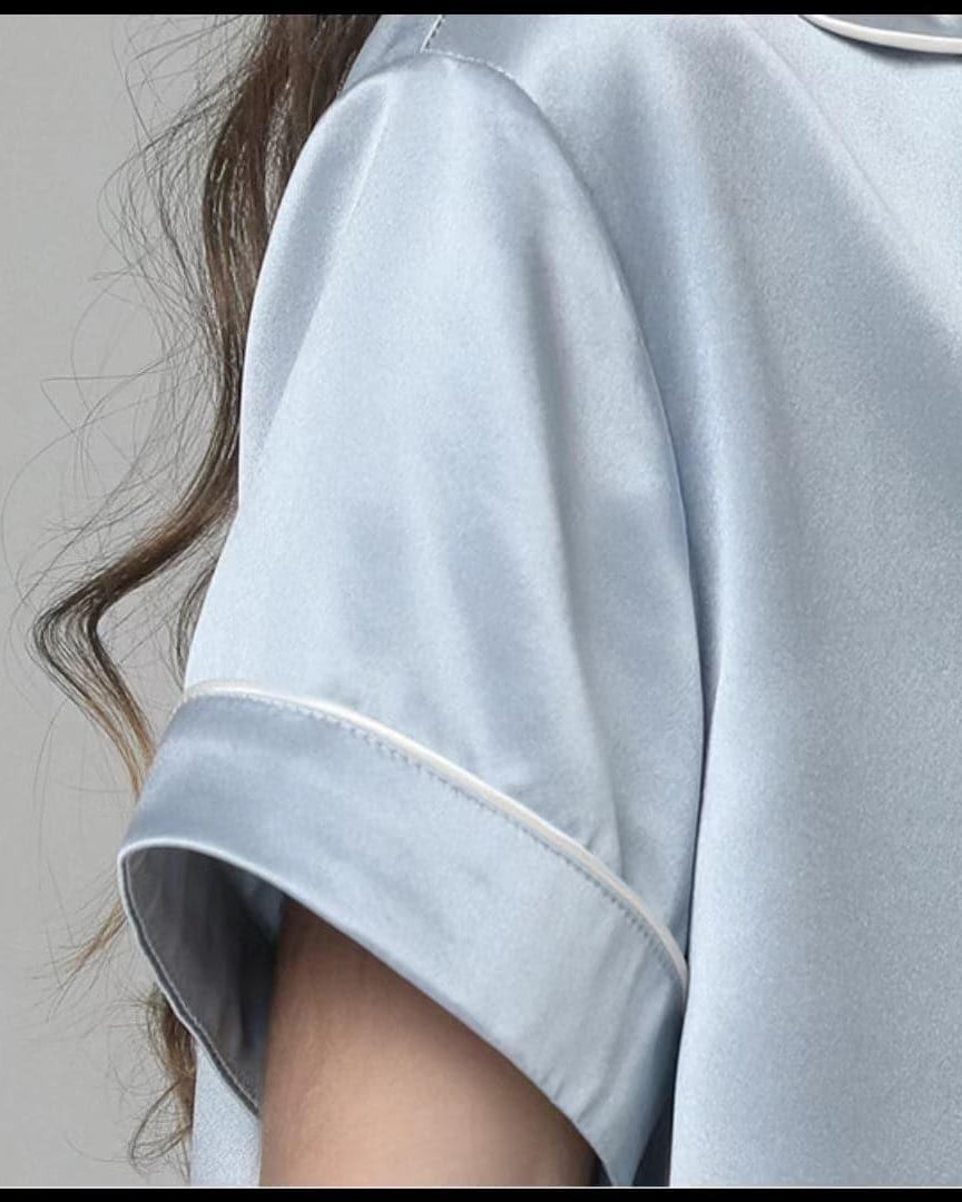 Silk Blouse Nightdress For Girl - DAISYSILK