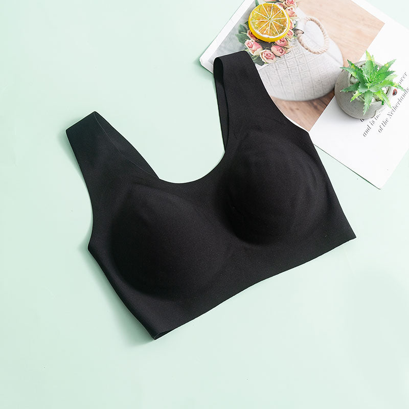 Skin-Friendly Wireless Silk Bra - DAISYSILK
