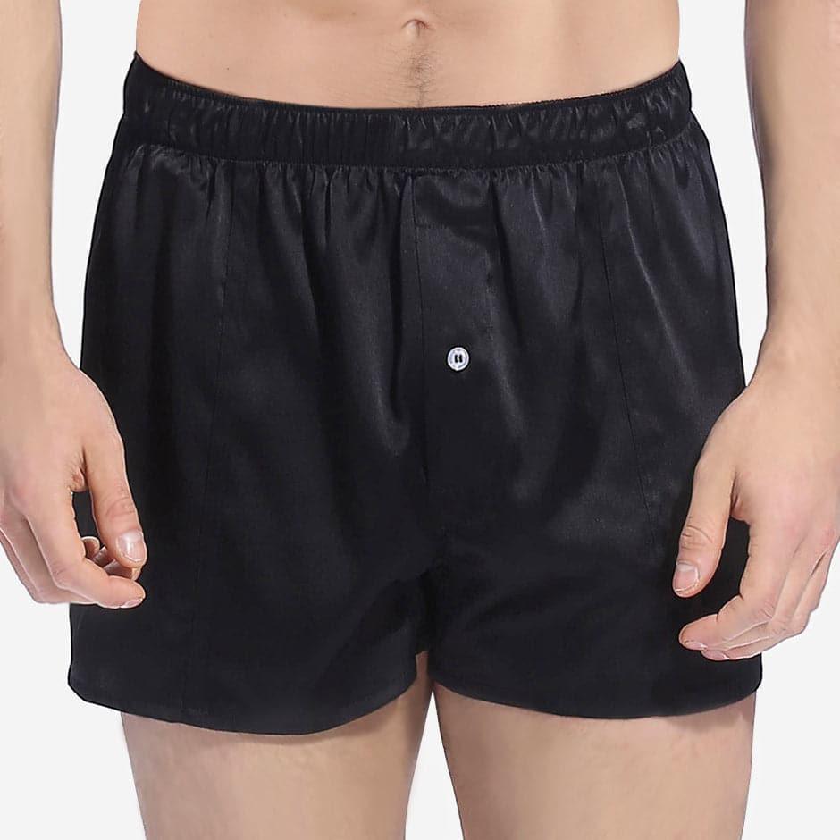 Soft Comfy Fitted Draping Silk Boxer for Men - DAISYSILK