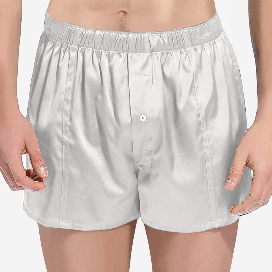 Soft Comfy Fitted Draping Silk Boxer for Men - DAISYSILK